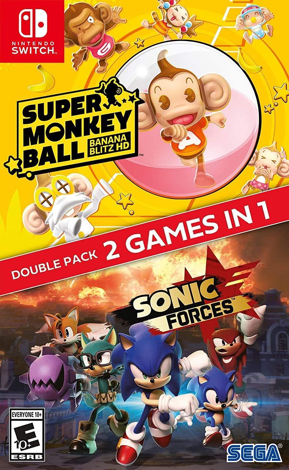 Sonic Forces + Super Monkey Ball: Banana Blitz - Nintendo Switch