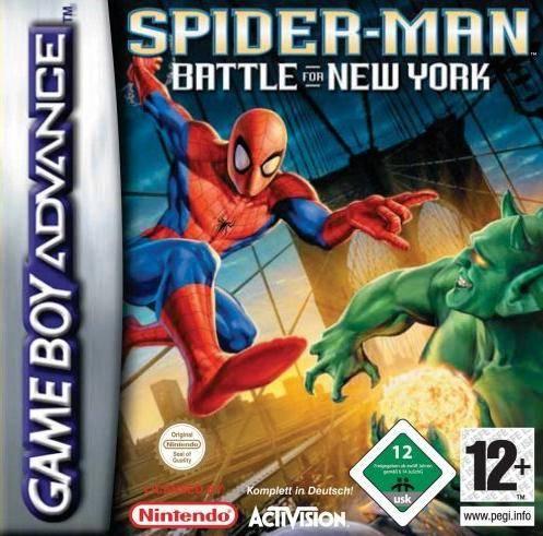 Spiderman Battle for New York - PAL GameBoy Advance