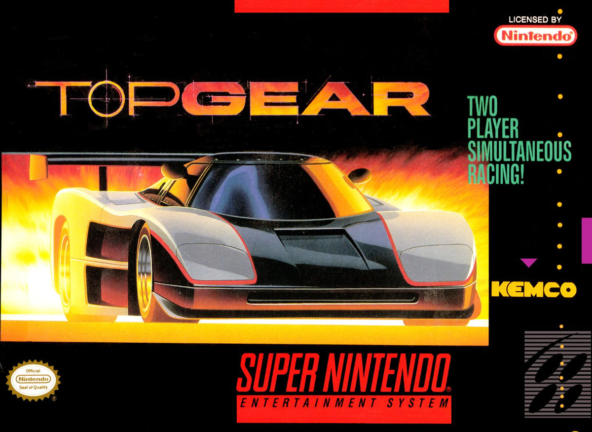 Retroid Concord - Top Gear - Video Game - Super Nintendo