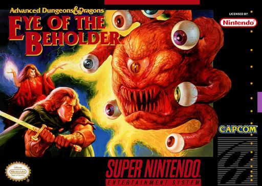 Advanced Dungeons & Dragons Eye of the Beholder - Super Nintendo