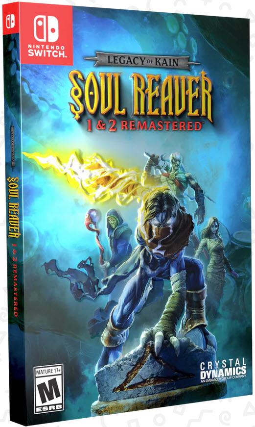 Legacy Of Kain Soul Reaver 1 & 2 Remastered - Nintendo Switch
