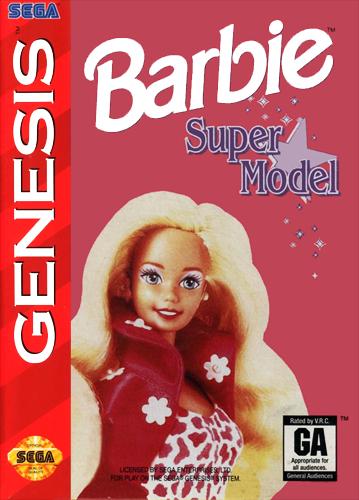 Barbie Super Model - Sega Genesis