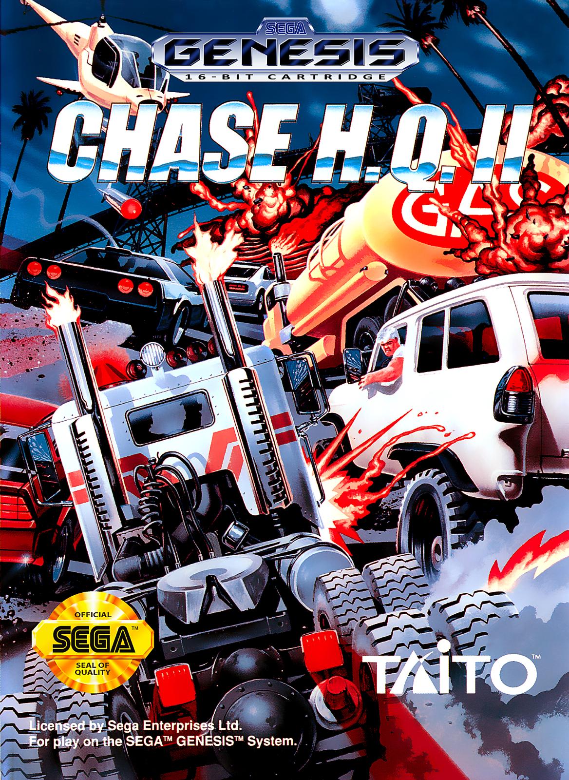 Chase HQ II - Sega Genesis