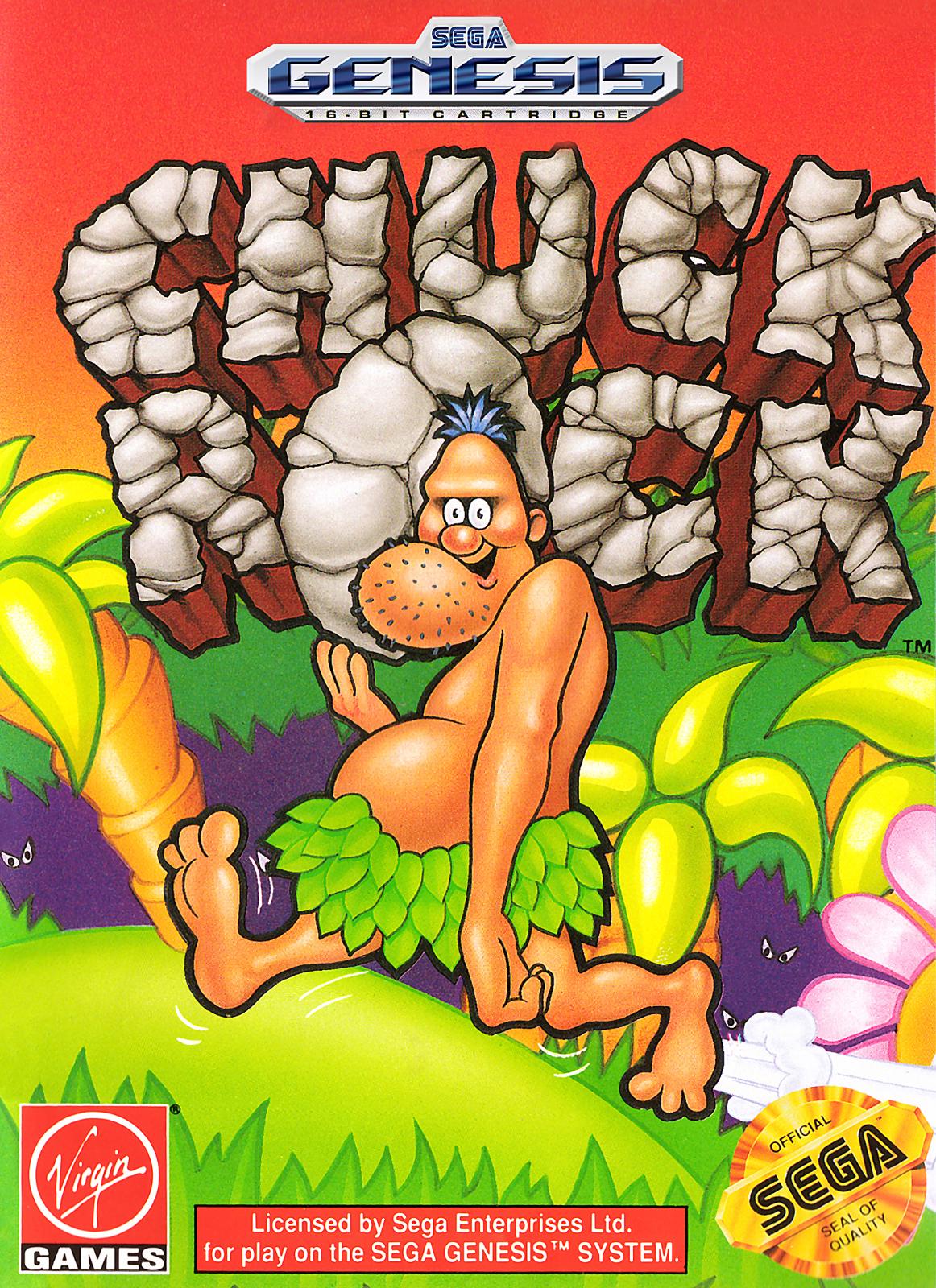 Chuck Rock - Sega Genesis