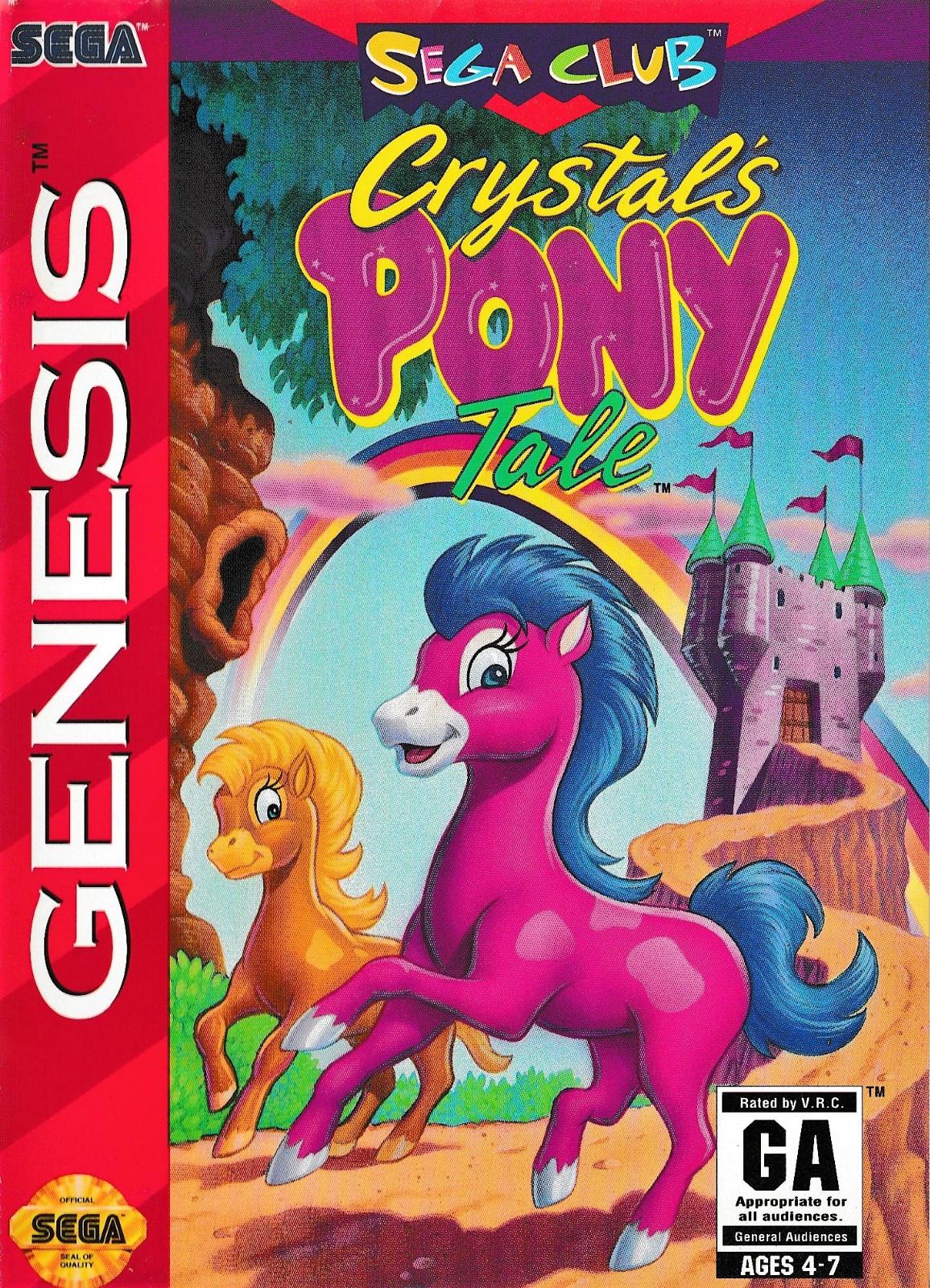 Crystal's Pony Tale - Sega Genesis