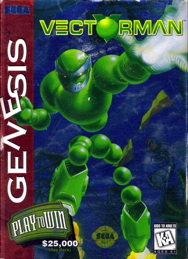 Retroid Games Winston-Salem - Vectorman - Video Game - Sega Genesis