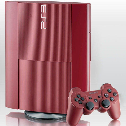 Playstation 3 Scarlet Red 500Gb Super Slim System - Playstation 3