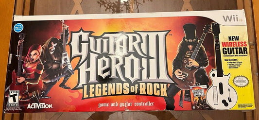 Guitar Hero III Legends of Rock [Bundle] - Wii