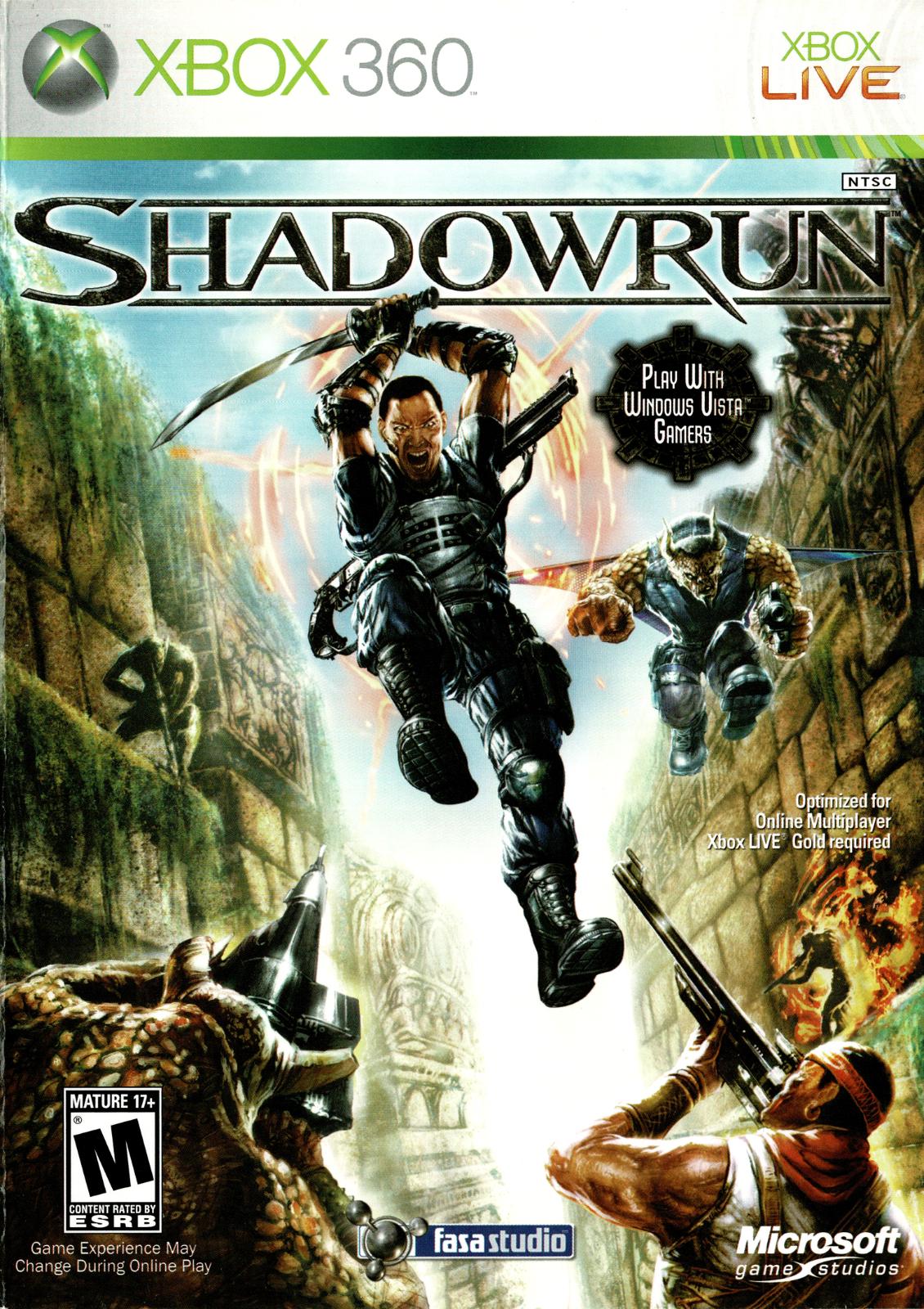 Retroid Games Winston-Salem - Shadowrun - Video Game - Xbox 360