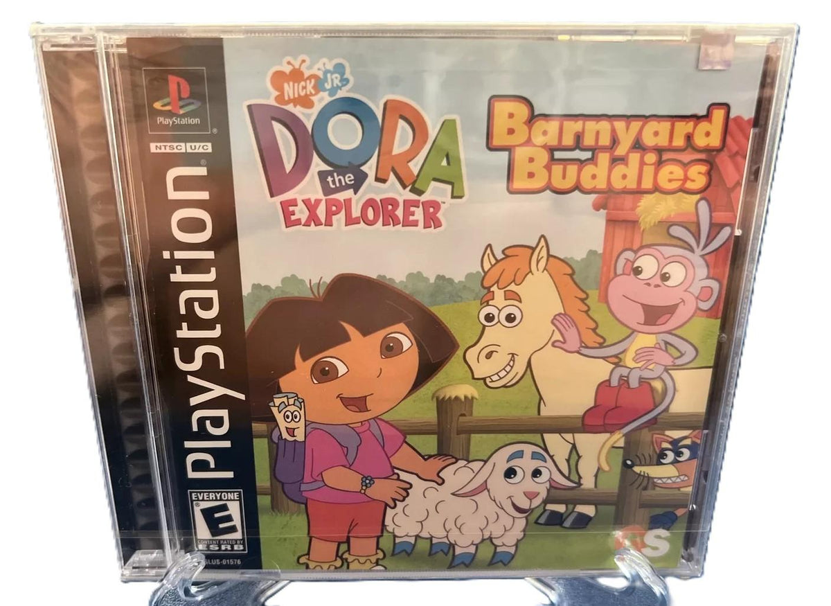 Retroid Concord - Dora the Explorer Barnyard Buddies - Video Game - Playstation