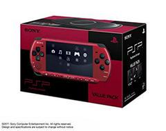 PSP 3000 Value Pack [Red & Black] - JP PSP