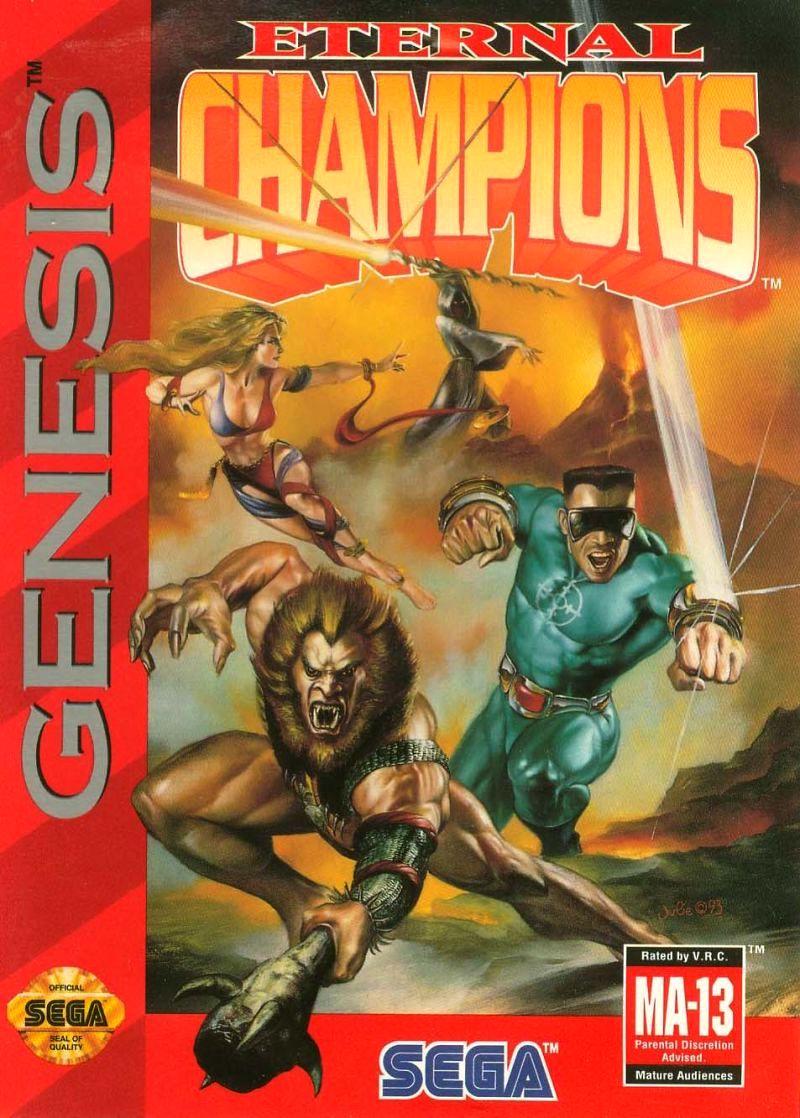 Retroid Concord - Eternal Champions - Video Game - Sega Genesis