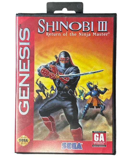 Shinobi III Return of the Ninja Master - Sega Genesis