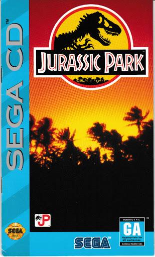 Retroid Games Winston-Salem - Jurassic Park - Video Game - Sega CD