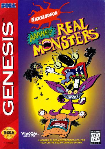 Retroid Games Winston-Salem - AAAHH Real Monsters - Video Game - Sega Genesis