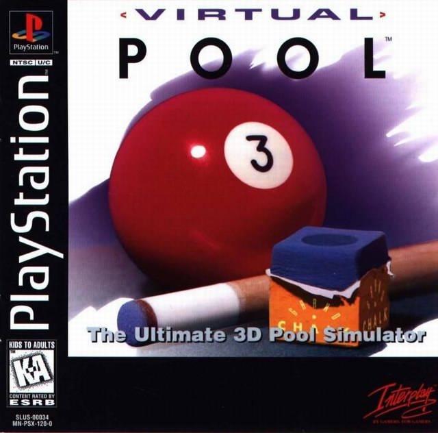 Retroid Concord - Virtual Pool - Video Game - Playstation