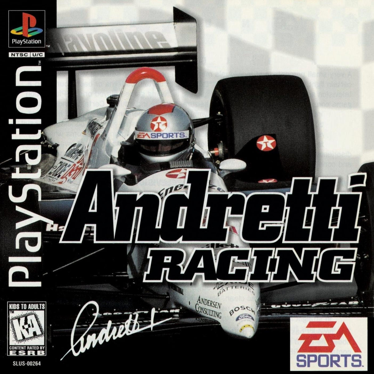 Retroid Games Winston-Salem - Andretti Racing - Video Game - Playstation