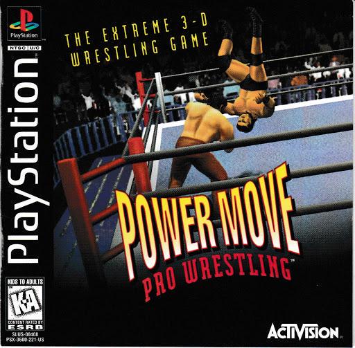 Retroid Games Winston-Salem - Power Move Pro Wrestling - Video Game - Playstation