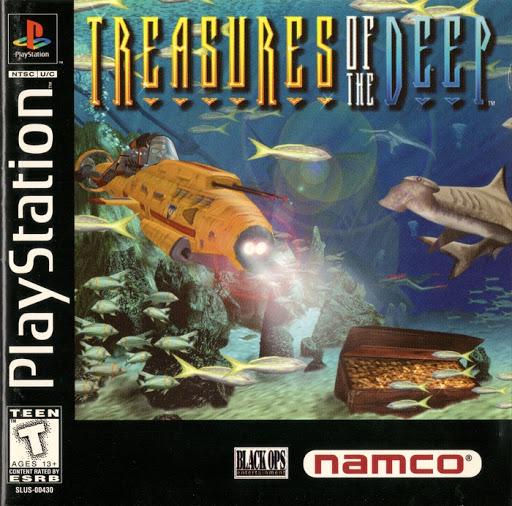 Retroid Games Winston-Salem - Treasures of the Deep - Video Game - Playstation
