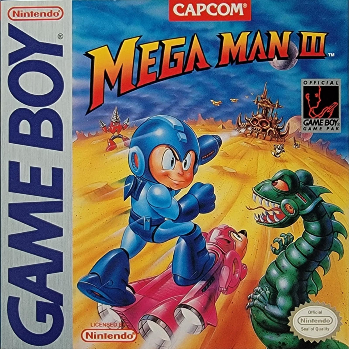 Retroid Games Winston-Salem - Mega Man 3 - Video Game - GameBoy