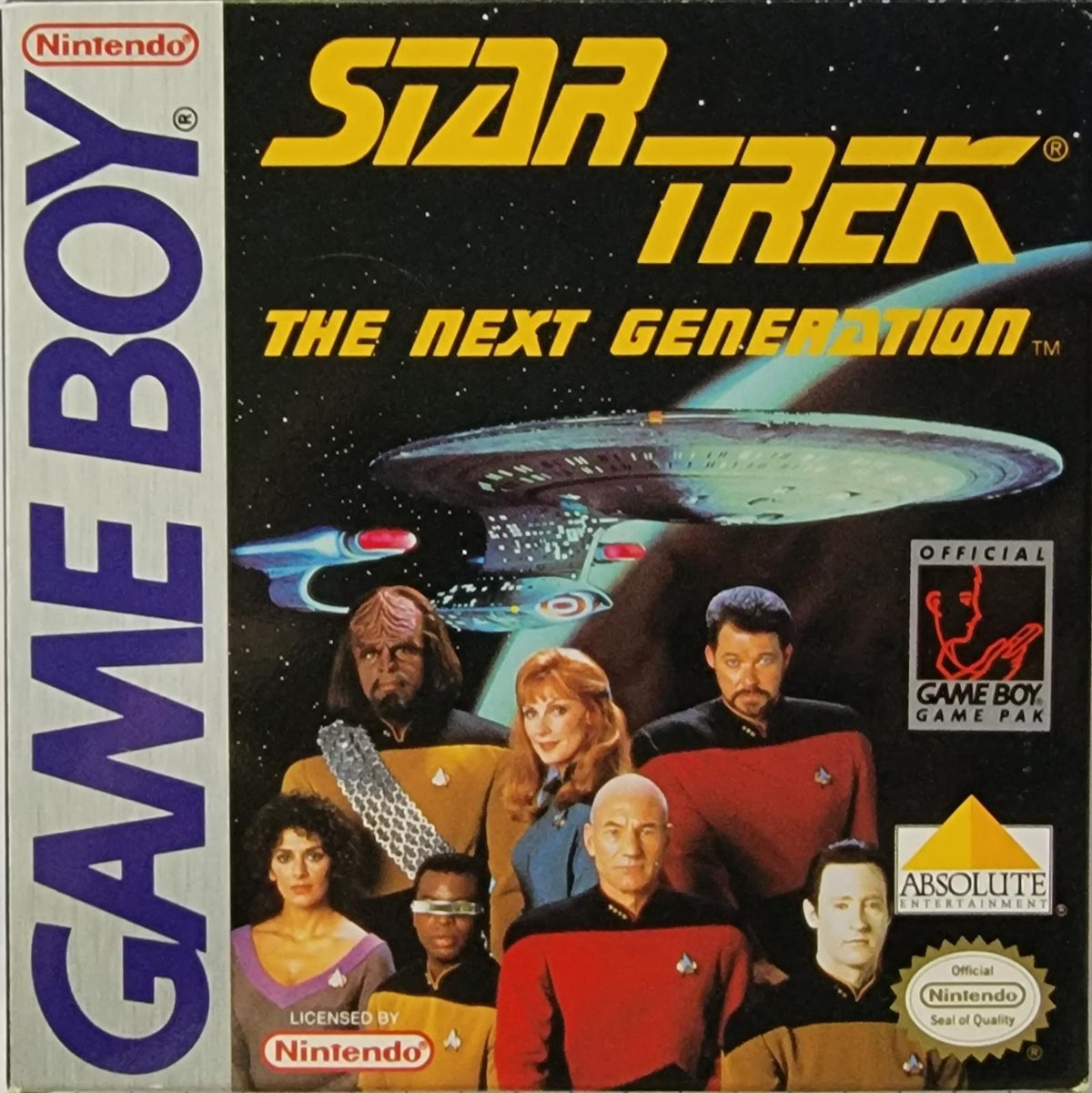 Retroid Games Winston-Salem - Star Trek the Next Generation - Video Game - GameBoy