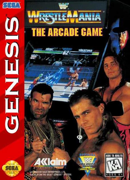 Retroid Concord - WWF Wrestlemania Arcade Game - Video Game - Sega Genesis