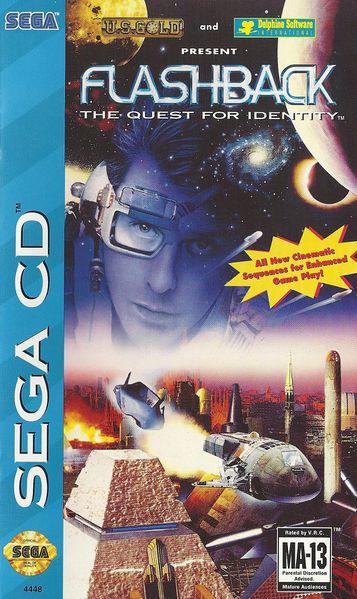 Retroid Concord - Flashback The Quest for Identity - Video Game - Sega CD