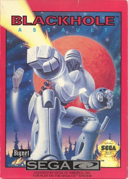 Retroid Games Winston-Salem - Black Hole Assault - Video Game - Sega CD