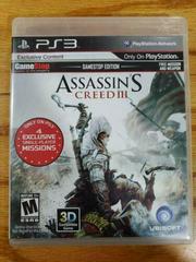 Assassin's Creed III [Gamestop Edition] - Playstation 3