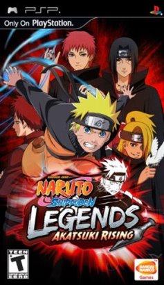 Naruto Shippuden Legends: Akatsuki Rising - PSP