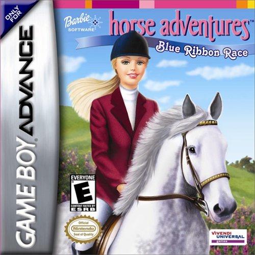Retroid Games Winston-Salem - Barbie Horse Adventures Blue Ribbon Race - Video Game - GameBoy Advance