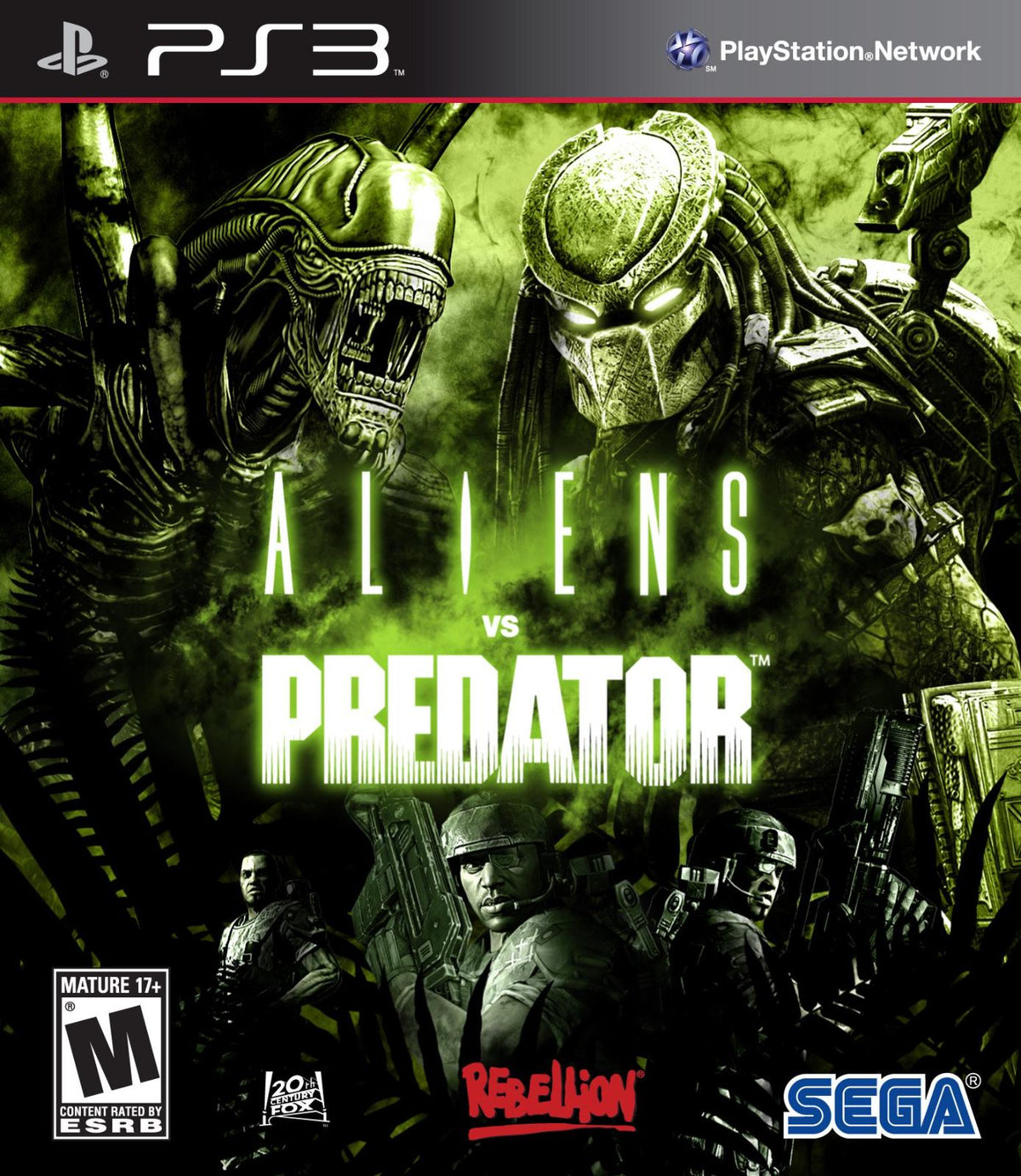 Retroid Games Winston-Salem - Aliens vs. Predator - Video Game - Playstation 3