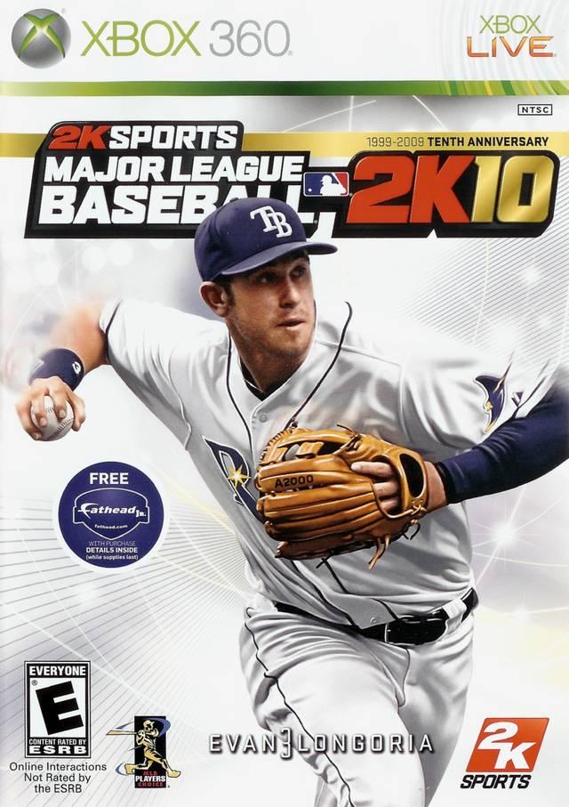 Retroid Games Winston-Salem - Major League Baseball 2K10 - Video Game - Xbox 360