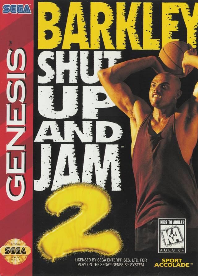 Retroid Games Winston-Salem - Barkley Shut Up and Jam 2 - Video Game - Sega Genesis