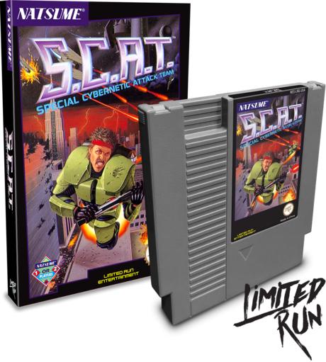 SCAT Special Cybernetic Attack Team [Limited Run] - NES