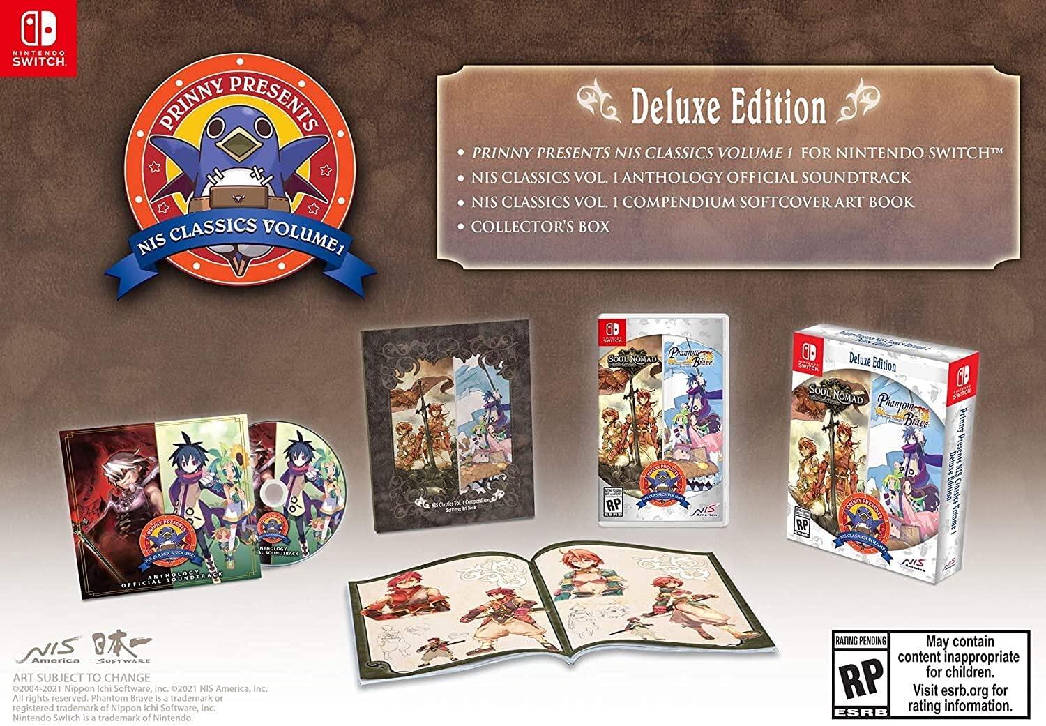 Prinny Presents NIS Classics Volume 1 [Deluxe Edition] - Nintendo Switch