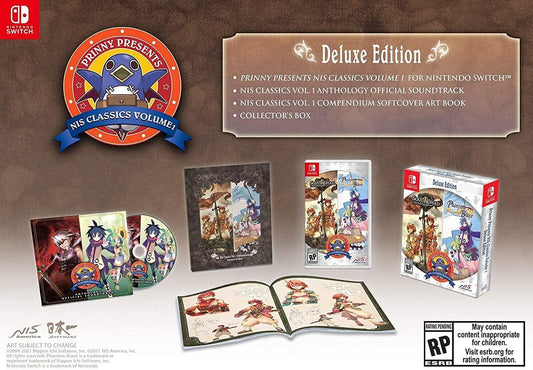 Prinny Presents NIS Classics Volume 1 [Deluxe Edition] - Nintendo Switch