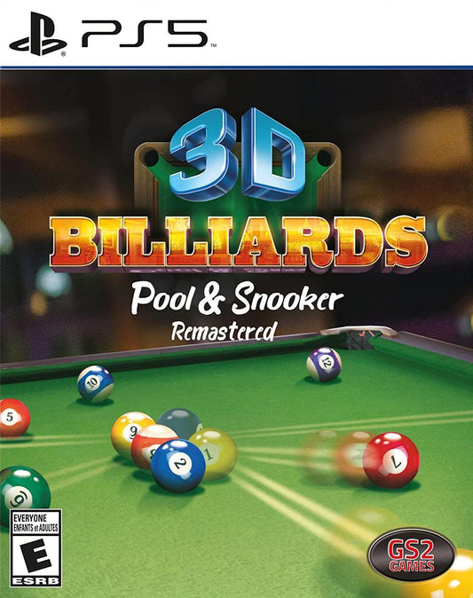 3D Billiards: Pool & Snooker Remastered - Playstation 5