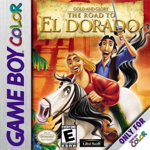 Retroid Games Winston-Salem - Gold and Glory: The Road to El Dorado - Video Game - GameBoy Color