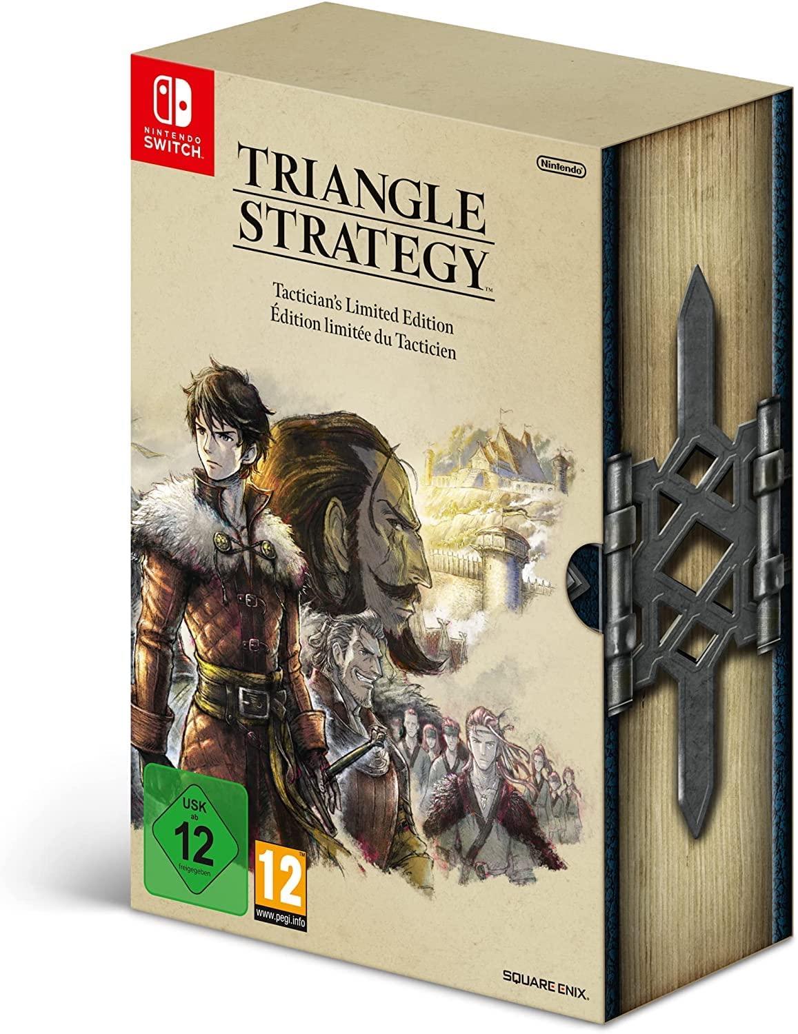 Triangle Strategy [Tactician's Limited Edition] - PAL Nintendo Switch