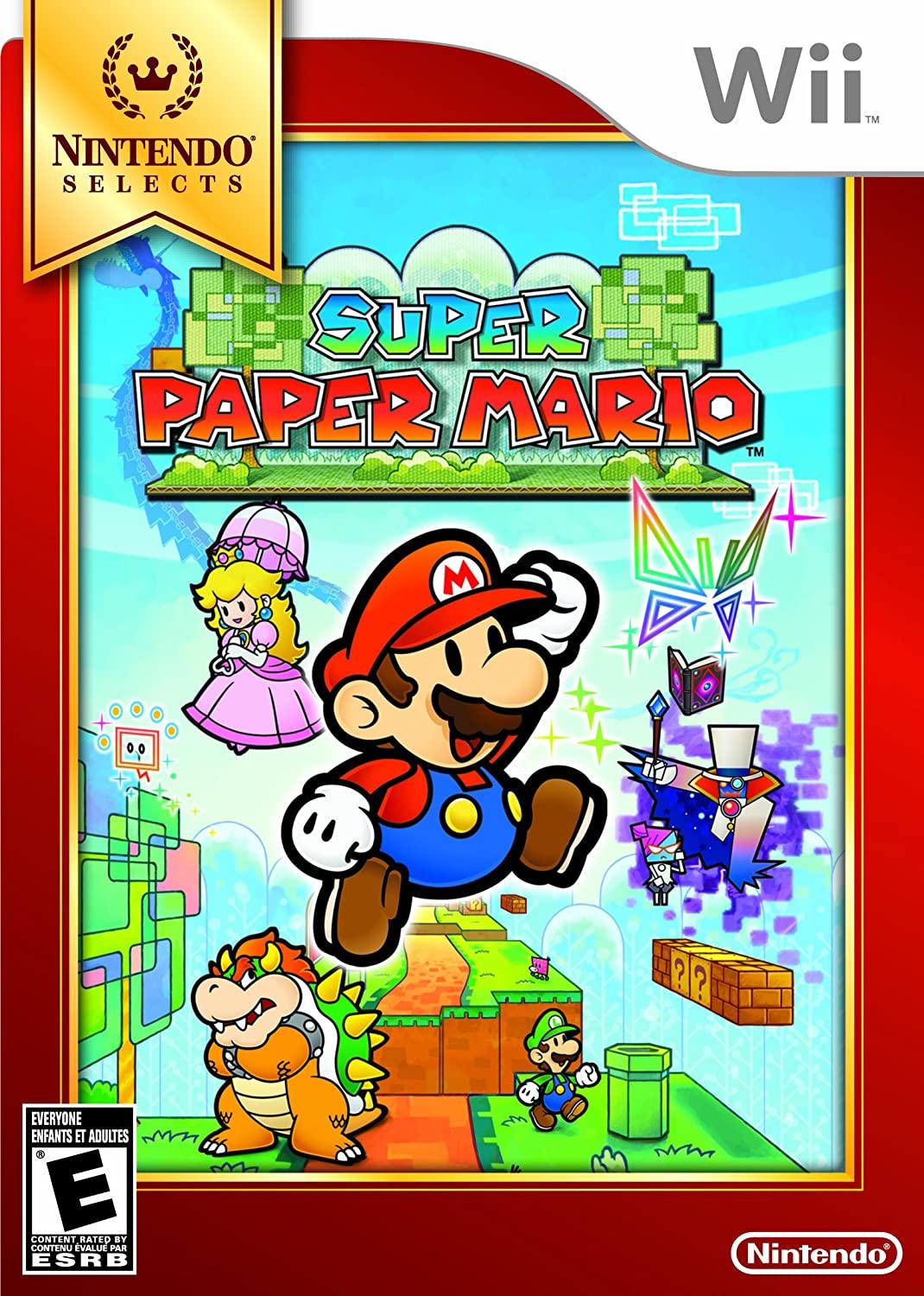 Retroid Games Winston-Salem - Super Paper Mario [Nintendo Selects] - Video Game - Wii