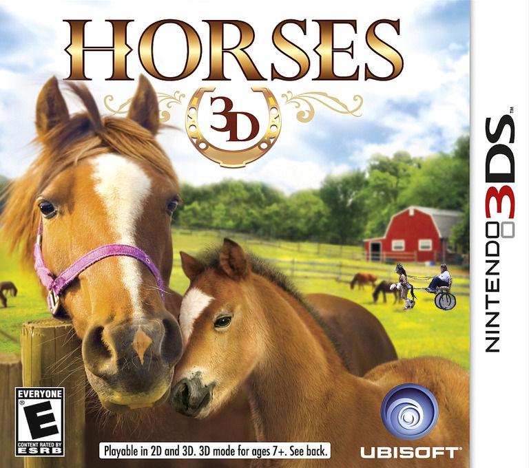 Retroid Games Winston-Salem - Horses 3D - Video Game - Nintendo 3DS