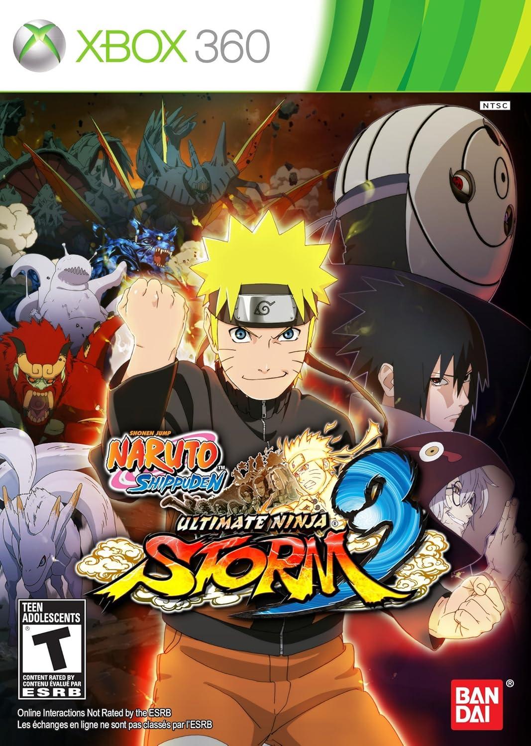 Retroid Games Winston-Salem - Naruto Shippuden Ultimate Ninja Storm 3 - Video Game - Xbox 360
