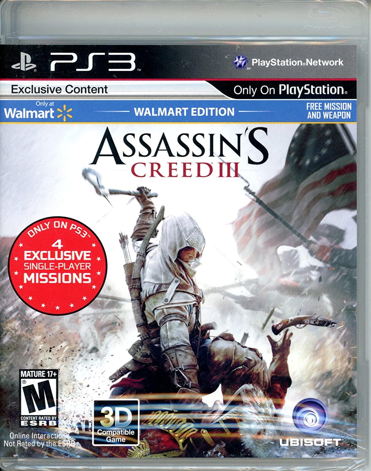 Retroid Concord - Assassin's Creed III [Walmart Edition] - Video Game - Playstation 3