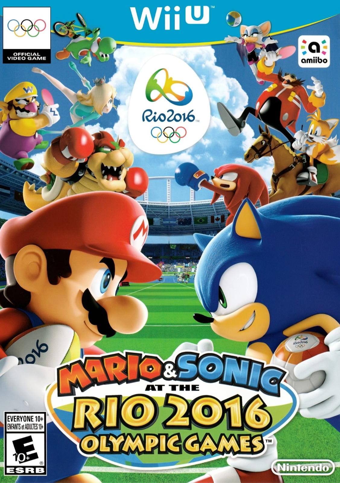 Retroid Concord - Mario & Sonic at the Rio 2016 Olympic Games - Video Game - Wii U