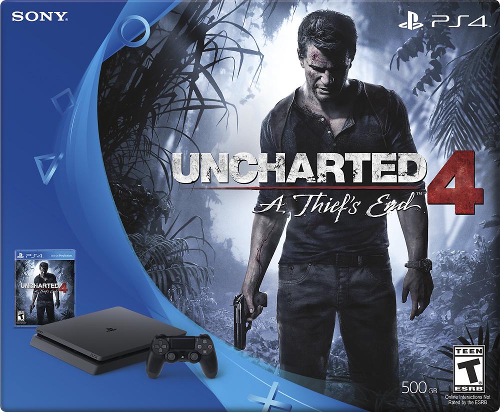 Playstation 4 500GB Console Uncharted 4 Bundle - Playstation 4