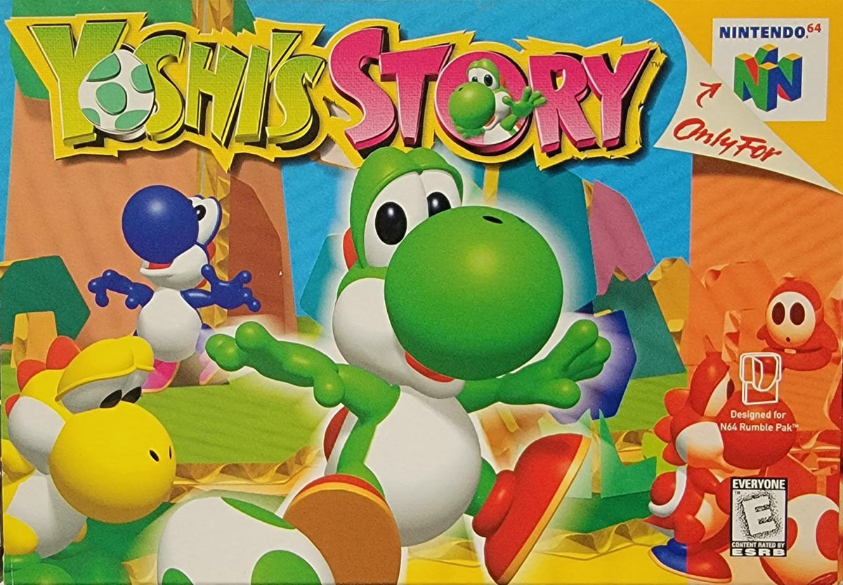 Retroid Games Winston-Salem - Yoshi's Story - Video Game - Nintendo 64