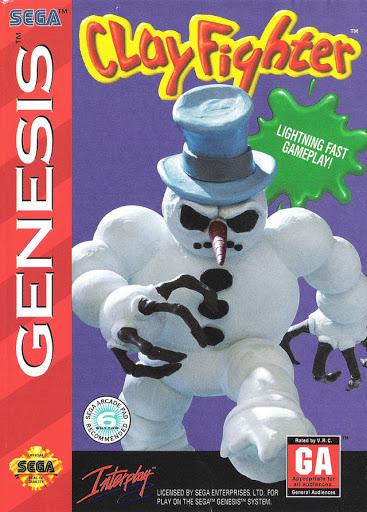 ClayFighter [Cardboard Box] - Sega Genesis