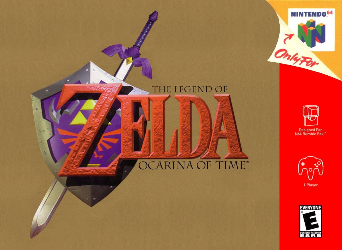 Retroid Games Winston-Salem - Zelda Ocarina of Time - Video Game - Nintendo 64