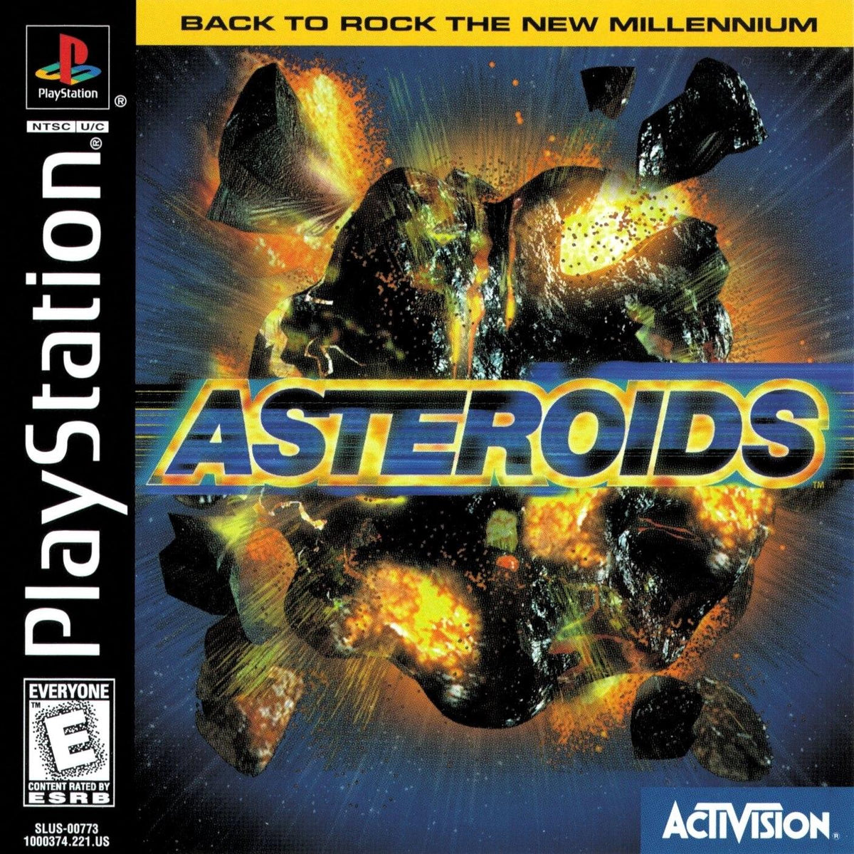 Retroid Concord - Asteroids - Video Game - Playstation